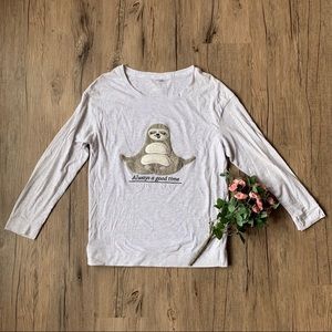 F & F | Sloth Nap Tee